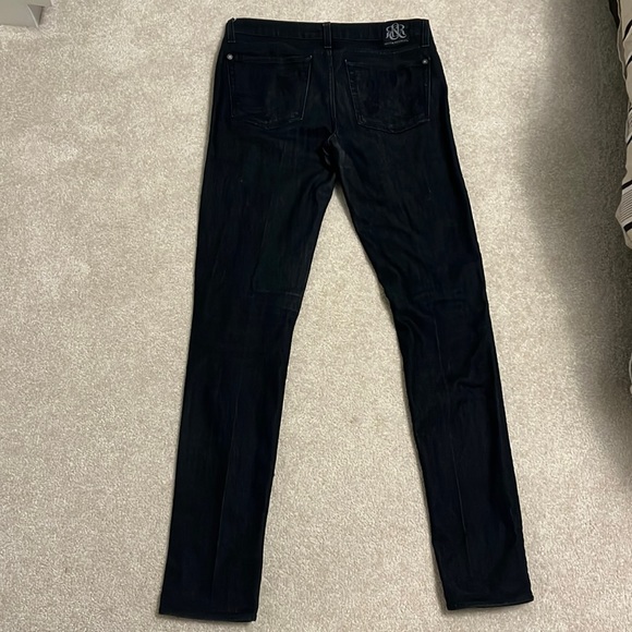 Rock & Republic Womens Black Denim Jeans Size 30 - Picture 2 of 4